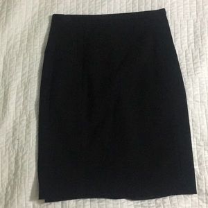 Express black pencil skirt size 0 like new